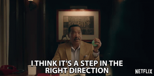 I Think Its A Step In The Right Direction Obba Babatundé GIF