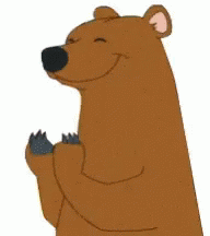 Bear Clapping GIF - Bear Clapping Grizzly GIFs