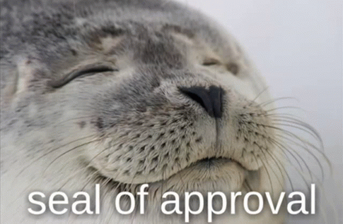 Seal Of Approval GIF - Seal Of Approval GIFs