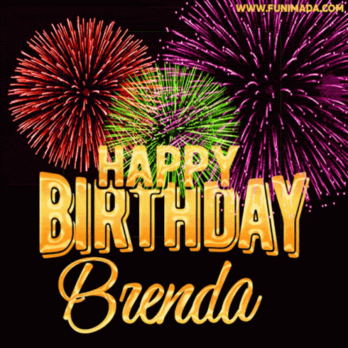 Happy Birthday Brenda GIF - Happy Birthday Brenda Brenda Happy Birthday GIFs