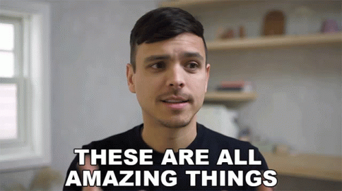 These Are All Amazing Things Mitchell Moffit GIF - These Are All Amazing Things Mitchell Moffit Asapscience GIFs