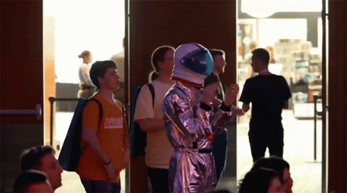 Clapping Astronaut GIF - Clapping Astronaut Well Done GIFs