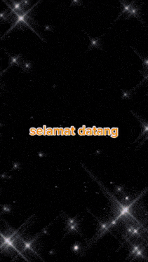a picture of a man and a woman with selamat datang written in orange