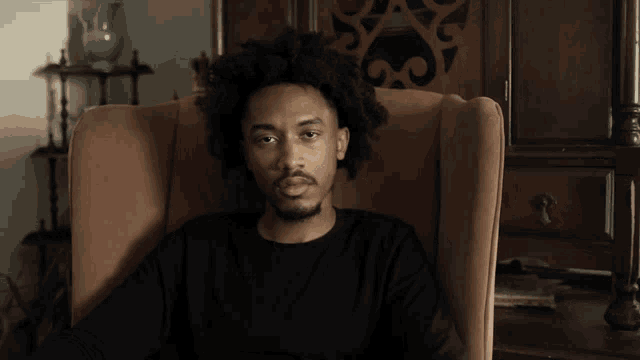 Sitting Still Bobby Sessions GIF - Sitting Still Bobby Sessions The Hate U Give Song GIFs