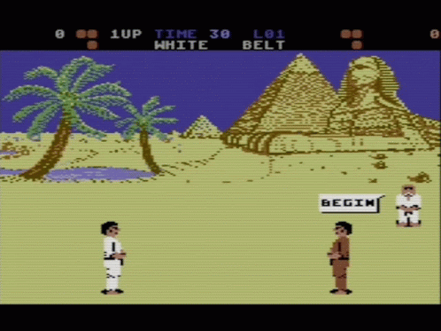 C64 Karate GIF