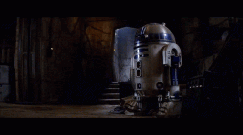 R2d2 Wakes Up GIF - R2d2 R2 Wakes Up GIFs