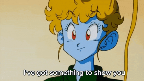a cartoon character says i ve got something to show you