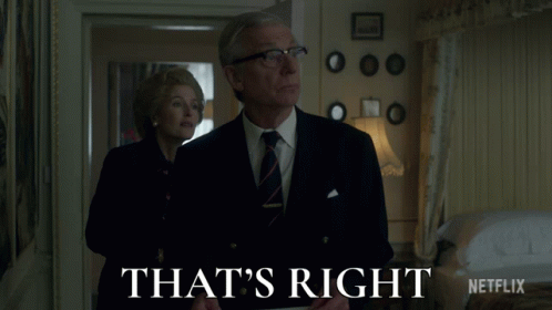 Thats Right Margaret Thatcher GIF - Thats Right Margaret Thatcher Denis Thatcher GIFs