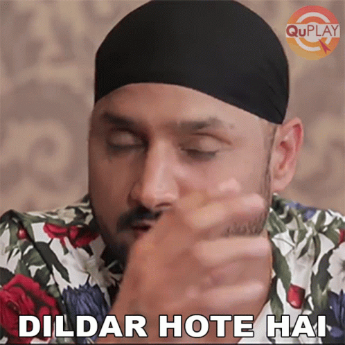 Dildar Hote Hai Bhajji GIF - Dildar Hote Hai Bhajji Harbhajan Singh GIFs