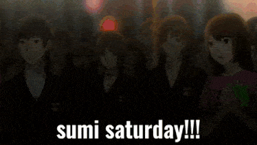 Sumi Saturday Sumire GIF - Sumi Saturday Saturday Sumi GIFs