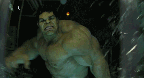 Hi GIF - Hulk The Avengers Marvel GIFs