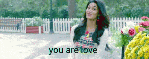 You Are Love Ejf GIF - You Are Love Ejf Erica Fernandes GIFs