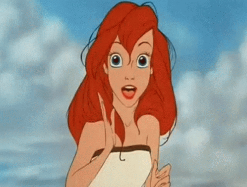 Ariel Little Mermaid GIF - Ariel Little Mermaid Fix Hair GIFs