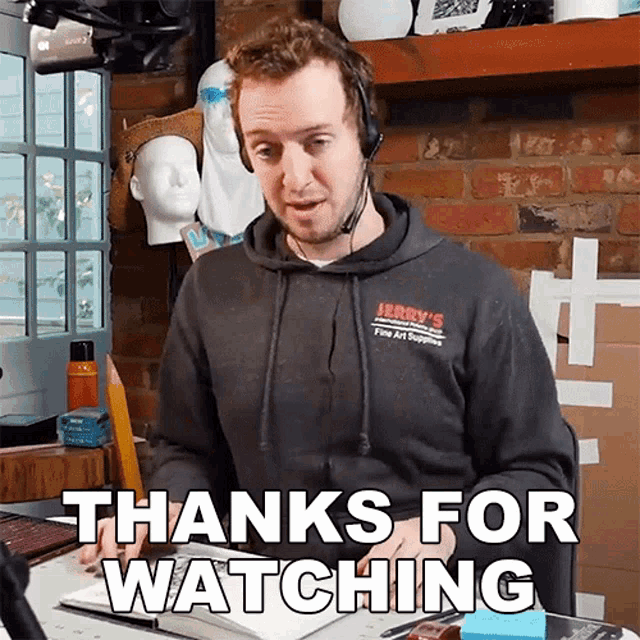 Thanks For Watching Everyone Peter Deligdisch GIF - Thanks For Watching Everyone Peter Deligdisch Peter Draws GIFs