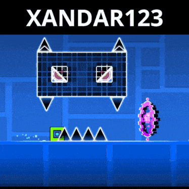 a game called xandar123 is being played