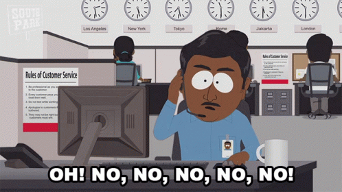 Oh No No No No No Steve GIF - Oh No No No No No Steve South Park GIFs