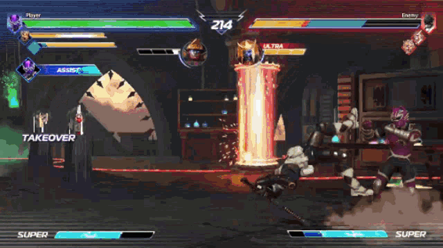 Wolf Ranger Fight GIF - Wolf Ranger Fight Game Play GIFs