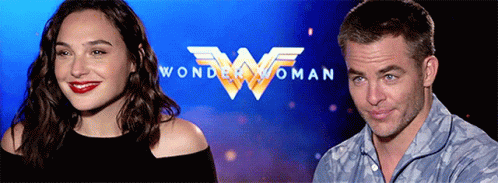 Chris Pine Gal Gadot GIF - Chris Pine Gal Gadot Wonder Woman GIFs