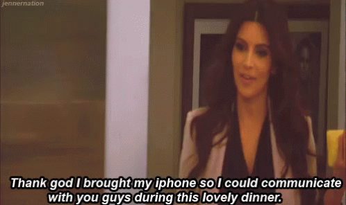 Iphone GIF - Iphone Keeping Up With The Kardashians GIFs
