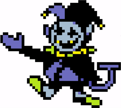 Jevil Delta Rune Sticker - Jevil Delta rune - Discover & Share GIFs