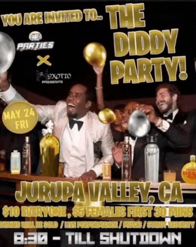 Diddy Party Meme - Diddy Party - Discover & Share GIFs