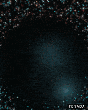 a picture of a fireworks display with the word tenada below it