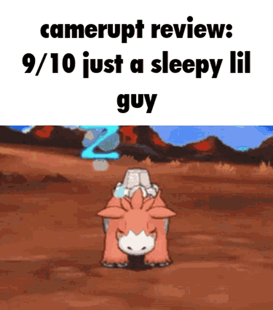 Camerupt Camerupt Review GIF - Camerupt Camerupt Review Pokemon GIFs