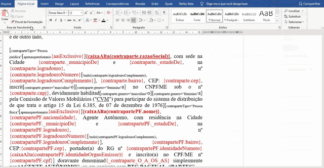 a microsoft word document is open to a page that says ' sobre a microsoft word 2019 '