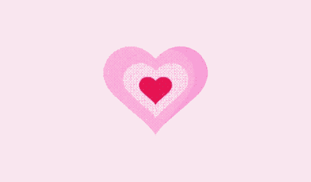 a pink heart with the word kika underneath