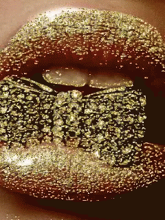 Lips Gold GIF - Lips Gold Illumination GIFs