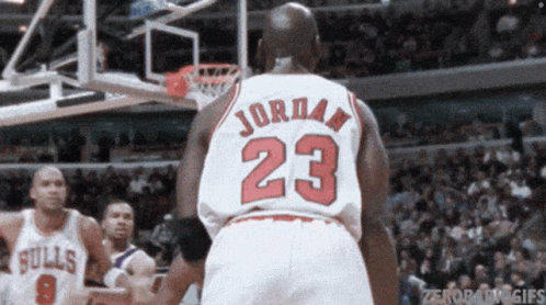 Guarded Michael Jordan GIF - Guarded Michael Jordan Basketball GIFs