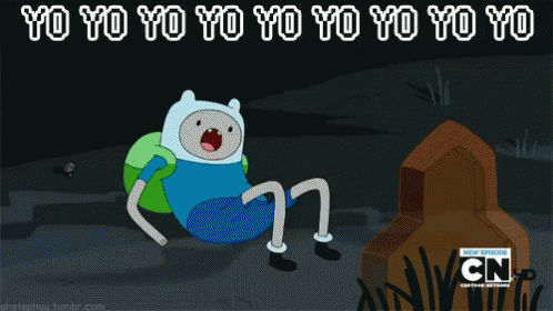 Excited GIF - Adventure Time Finn Yo GIFs