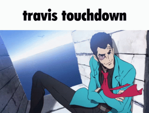 Travis Touchdown Millers Gifs GIF - Travis Touchdown Millers Gifs Lupin The Iii GIFs