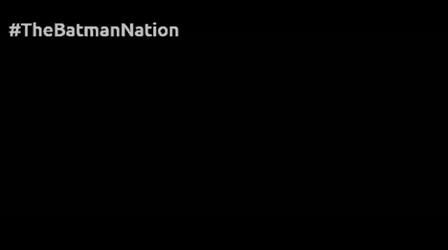 a silhouette of a man in a gas mask with #thebatmannation written on the bottom