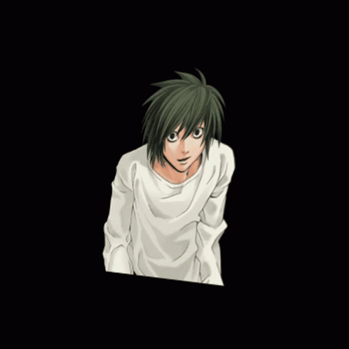 L Death Note Spin GIF - L Death Note Spin Wtf GIFs
