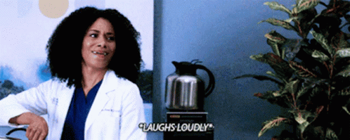Greys Anatomy Maggie Pierce GIF - Greys Anatomy Maggie Pierce Laughs Loudly GIFs