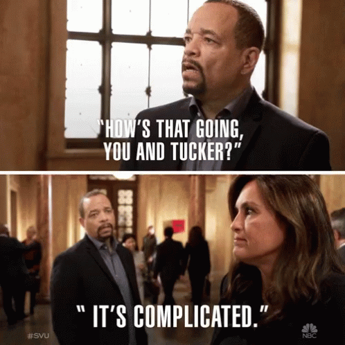 Hows That Going You And Tucker Its Complicated GIF - Hows That Going You And Tucker Its Complicated How Are You GIFs
