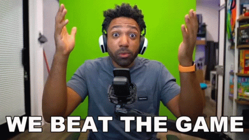 We Beat The Game Jd Witherspoon GIF - We Beat The Game Jd Witherspoon Runjdrun GIFs