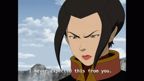 I Never Expected This From You Azula GIF - I Never Expected This From You Azula Avatar The Last Airbender GIFs