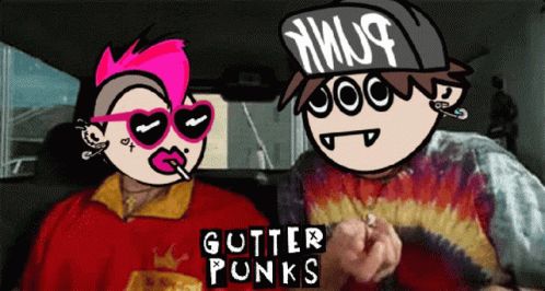 Gutterpunks Car Ride GIF - Gutterpunks Car Ride Stoned GIFs
