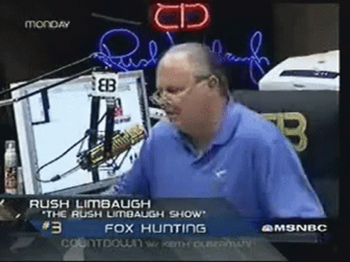 Rush Limbaugh GIF - Rush Limbaugh Idiot GIFs