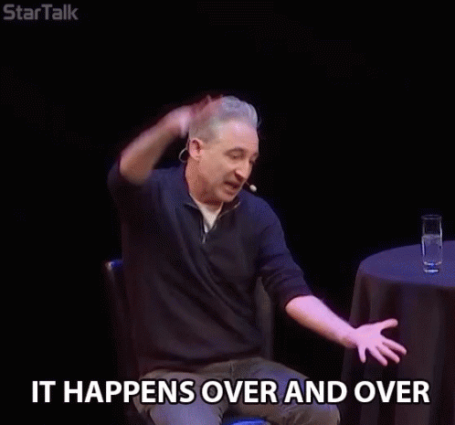 Star Talk It Happens Over And Over GIF - Star Talk It Happens Over And Over Demonstrate GIFs