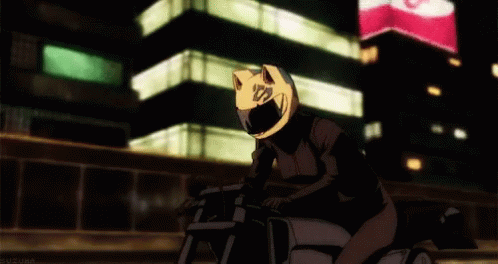 Durarara Celty Riding GIF - Durarara Celty Riding Anime GIFs