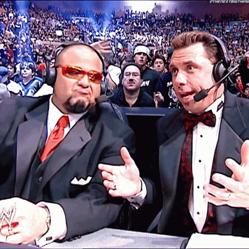 Michael Cole Tazz GIF - Michael Cole Tazz Commentary GIFs