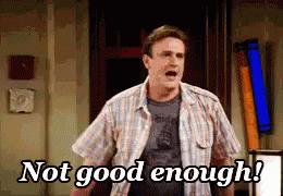 Not Good GIF - How I Met Your Mother Not Good Enough Marshal GIFs