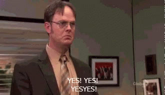 Yes Dwight GIF - Yes Dwight The Office GIFs