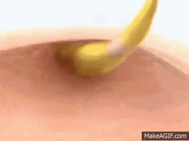 a close up of a person 's skin with makeagif.com written on the bottom