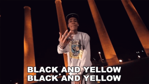 Black And Yellow Black And Yellow Cameron Jibril Thomaz GIF - Black And Yellow Black And Yellow Cameron Jibril Thomaz Wiz Khalifa GIFs