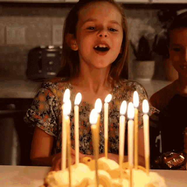 Blowing Candles Claire Crosby GIF - Blowing Candles Claire Crosby Claire And The Crosbys GIFs