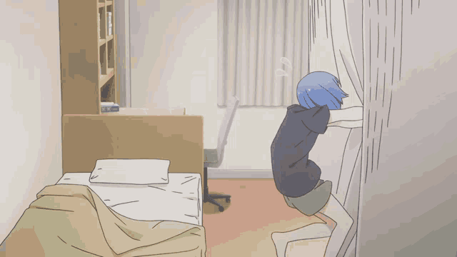 Ai Narata Kageki Shoujo GIF - Ai Narata Kageki Shoujo Jump In Bed GIFs